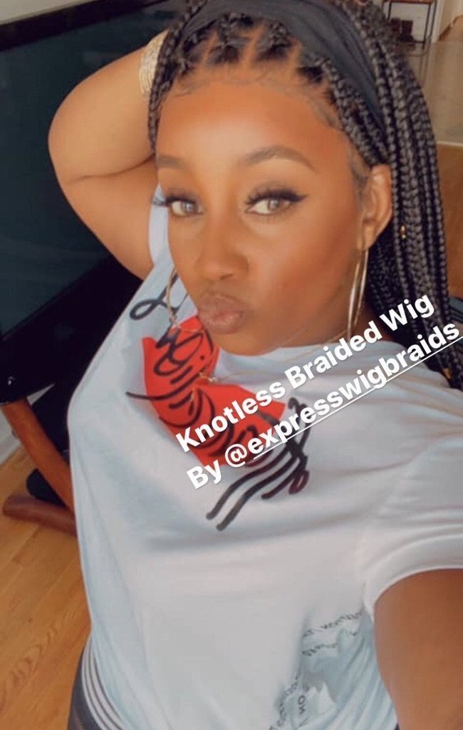 Knotless Braid Wig And Knotless Braided Wigs By - Express Wig Braids.