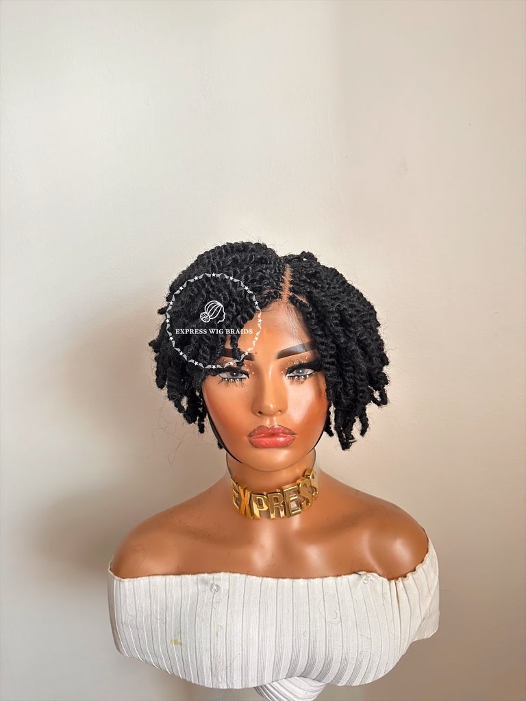 Lightweight Mini Kinky Twist Wig - Shauna