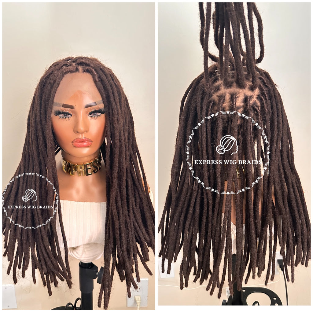 Dreadlocks Human Hair Wig