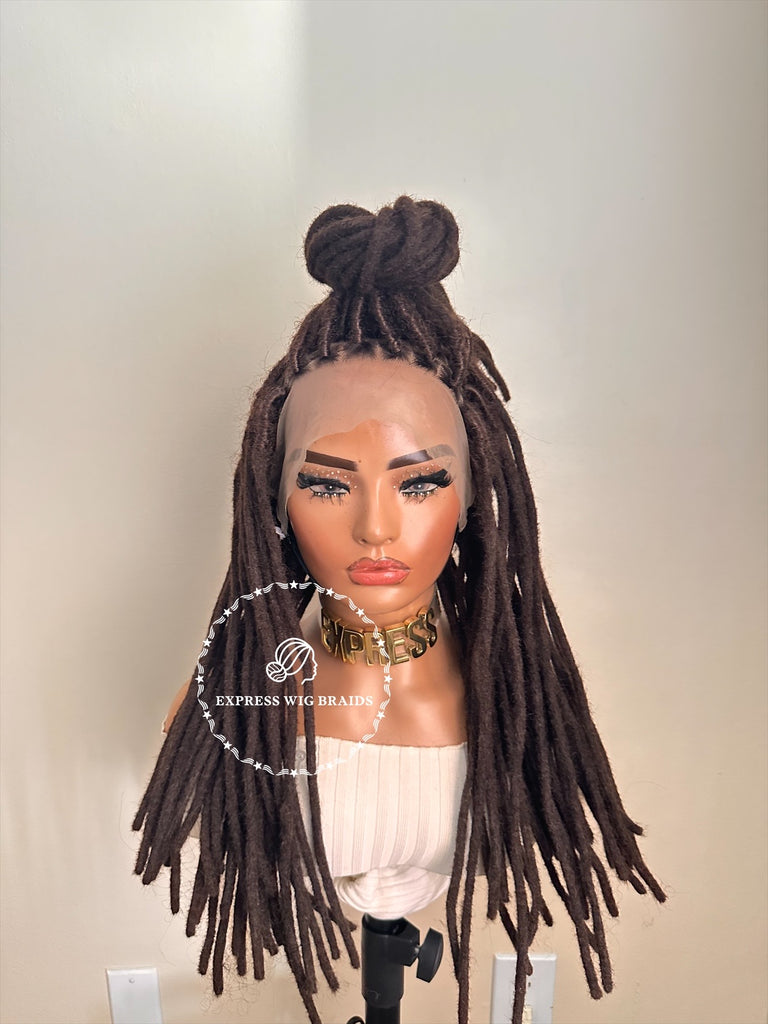 Dreadlocks Human Hair Wig - Dreads