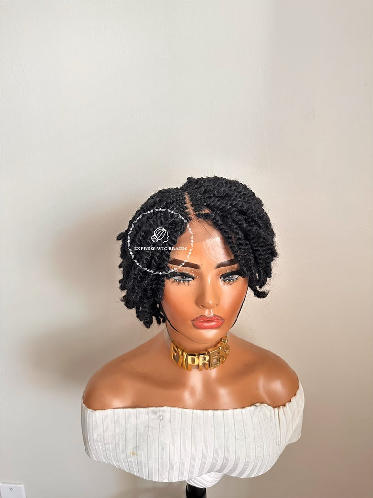 Lightweight Mini Kinky Twist Wig - Shauna