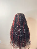 Bohemian Cornrow Knotless Braids - Latika