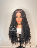 Bohemian Cornrow Knotless Braids - Latika