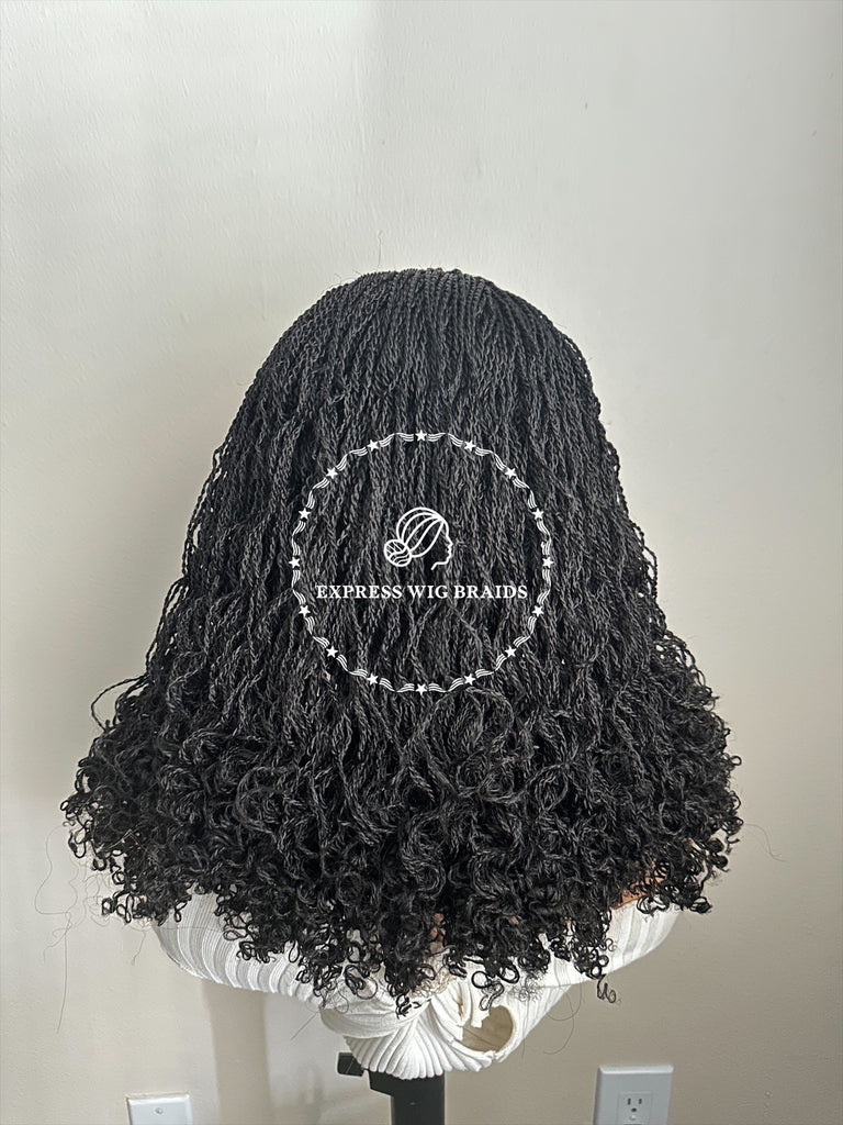 Headband Curly Micro Twist Wig - Lara