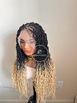 Wavy Medium Knotless Braids-Ciara