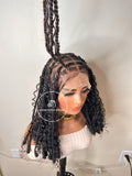 Two Strands Twisted Locs Bohemian Human Hair