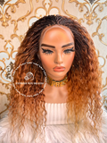 100% Human Hair Wet & Wavy Micro Virgin Braid Wig - Indiana