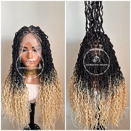 Wavy Medium Knotless Braids-Ciara