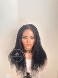 100% Human Hair Sisters Locs Micro Twist Wig - Sisterlocks