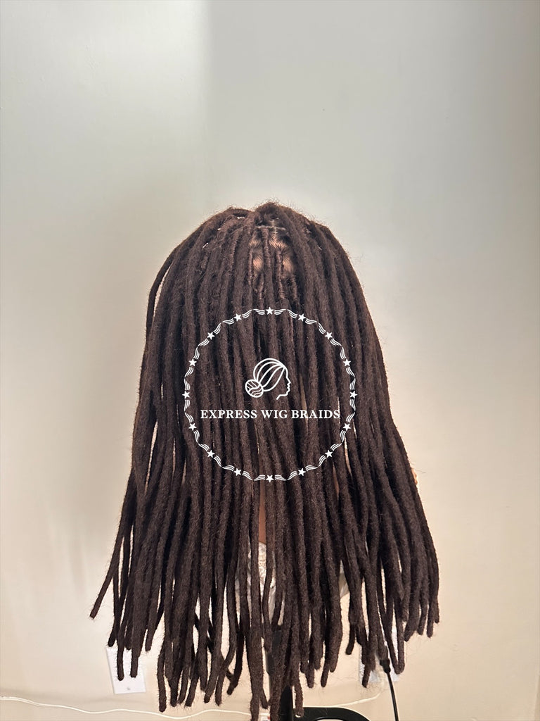 Dreadlocks Human Hair Wig - Dreads
