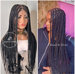 Knotless Twist Braid Wig-Tosha Lightweight