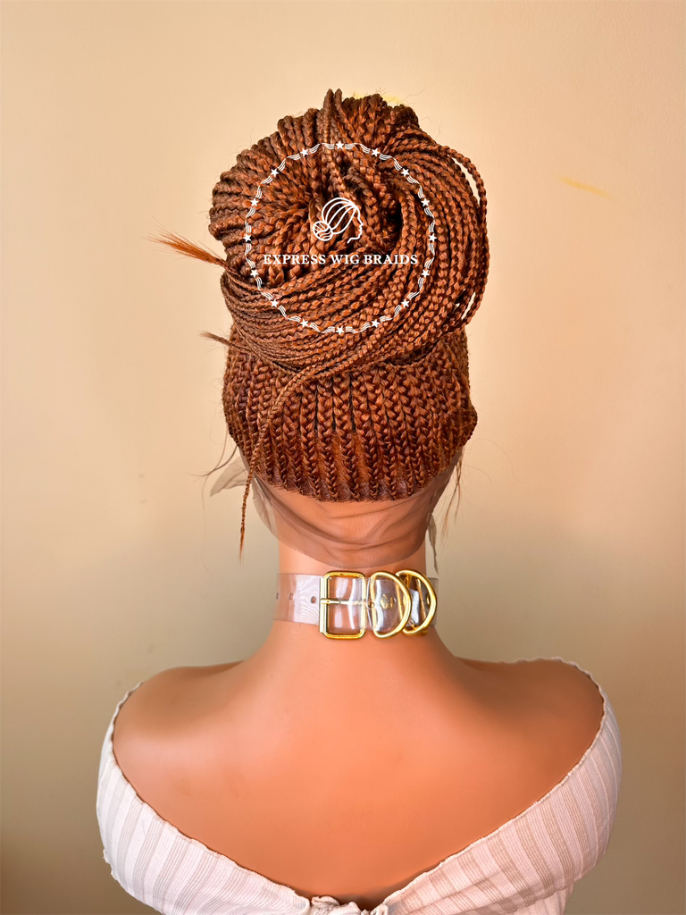 Cornrow Ponytail Braids - Doris Honey Blonde