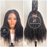 100% Human Hair Sisters Locs Micro Twist Wig - Sisterlocks