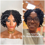 Lightweight Mini Kinky Twist Wig - Shauna