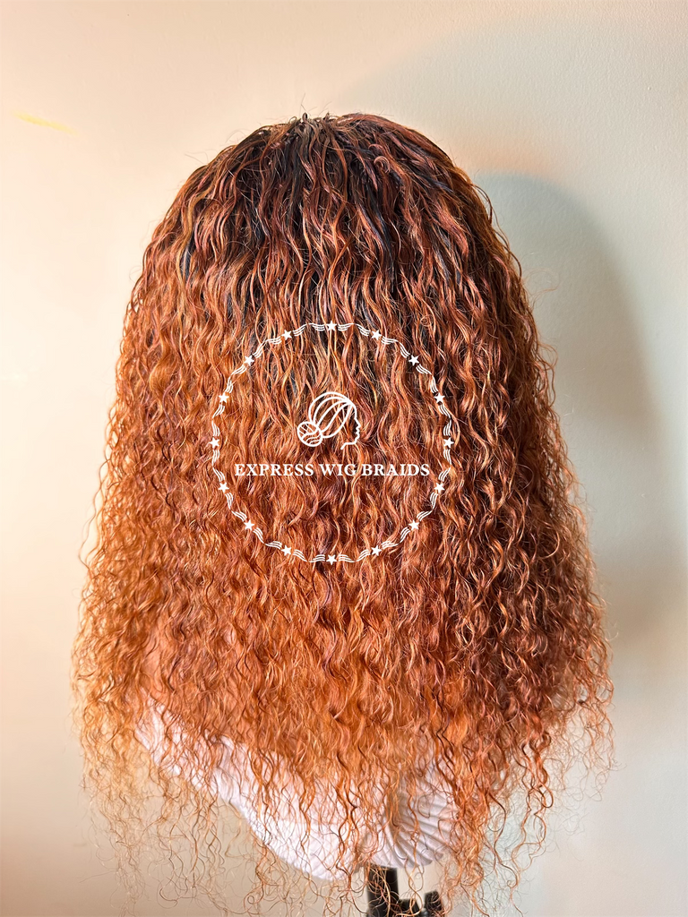 100% Human Hair Wet & Wavy Micro Virgin Braid Wig - Indiana
