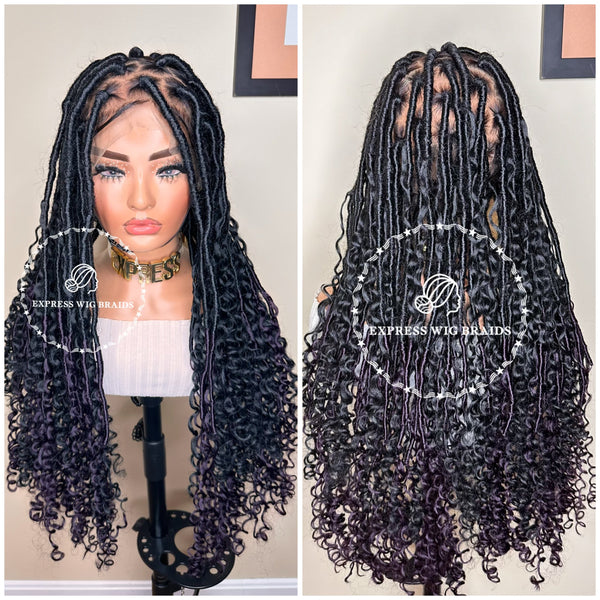 Celebrity Lace black Goddess online loc wig