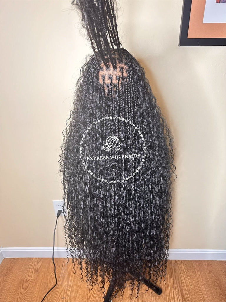 Bohemian Knotless Braids Goddess - Beyoncé Sasha - Express Wig Braids
