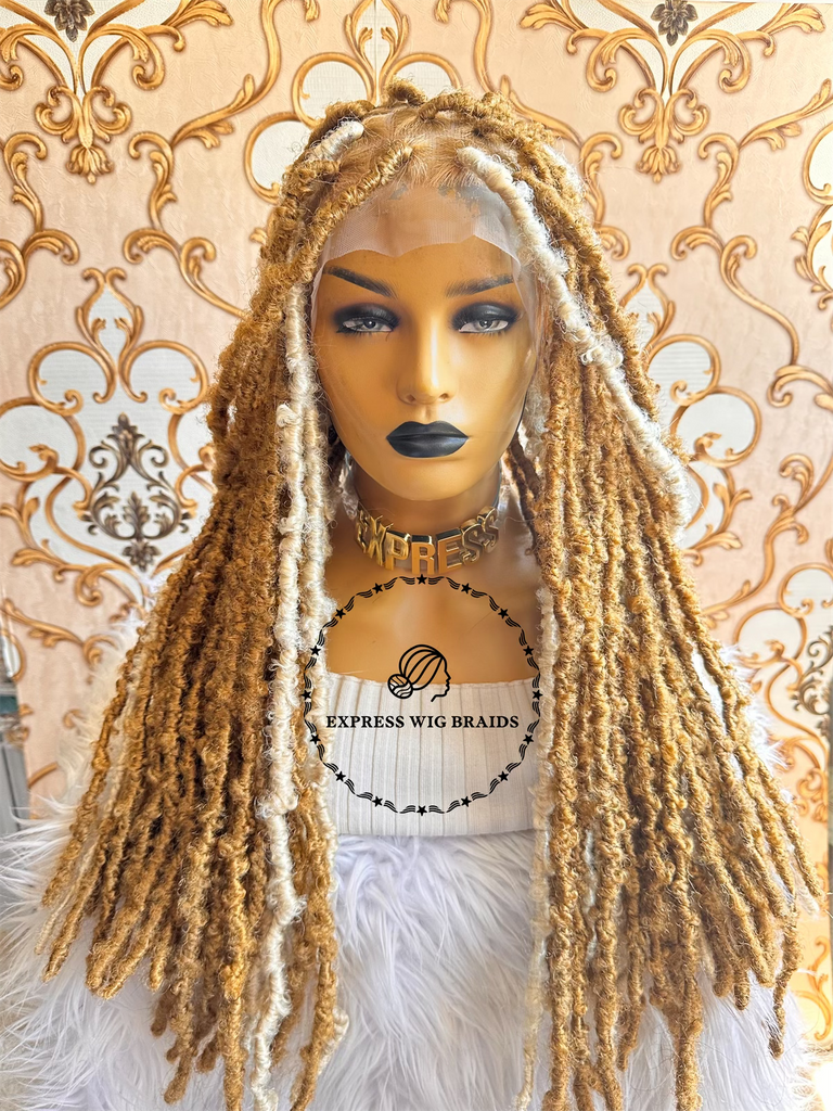 Distressed Butterfly Faux Locs-Audrey