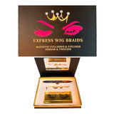 3D Magnetic Eyelashes, Magnetic Eyeliner, Tweezer & Mirror Set - Express Wig Braids