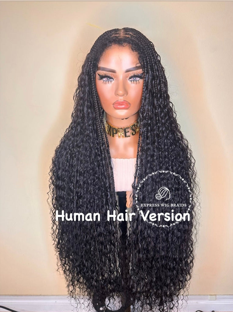 Bohemian Knotless Braids Goddess - Beyoncé Sasha - Express Wig Braids