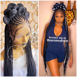 Celebrity Cornrow Knotless Princess Deborah - Express Wig Braids