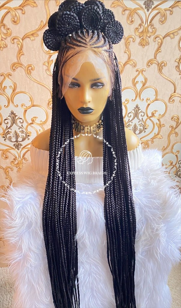 Celebrity Cornrow Knotless Princess Deborah - Express Wig Braids