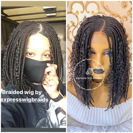 Cornrow Bohemian Gold Boho - Express Wig Braids