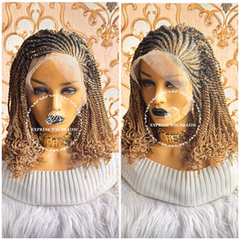 Cornrow Curly Twist-Megan 2 - Express Wig Braids