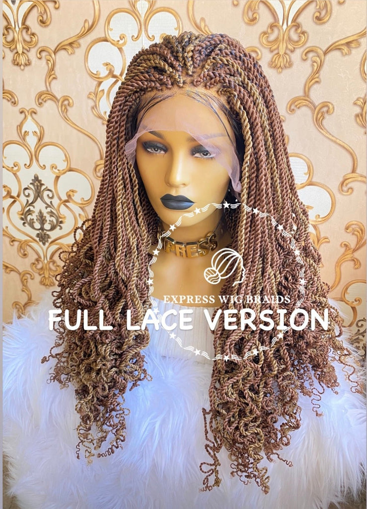 Curly Medium Twist-Tanya - Express Wig Braids