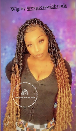 Distressed Butterfly Faux Locs-Daisy 2 - Express Wig Braids
