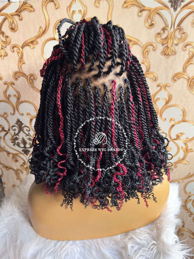 HD Full Lace Kinky Curly Twist-Isabel - Express Wig Braids