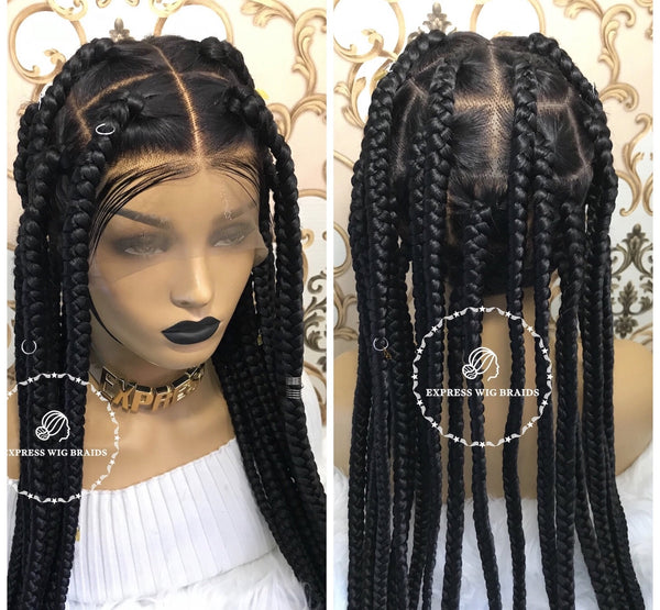 Jumbo Knotless Braids Knotless Box Braids Wig Express Wig Braids