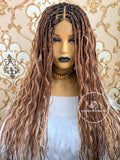 Knotless Bohemian Braids Closure- Pamela Boho