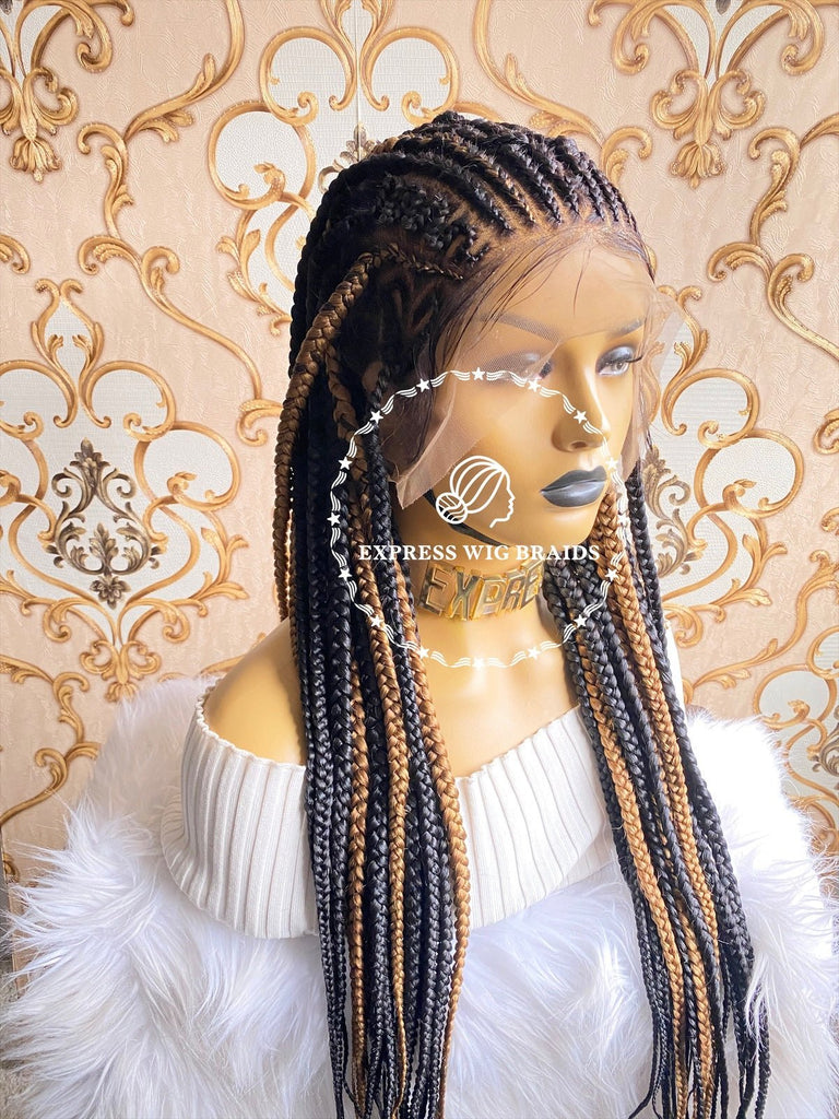 Knotless Braid Cornrow-Armani - Express Wig Braids