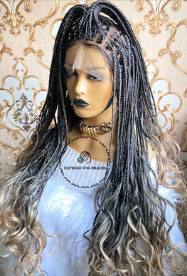 Knotless Curly- Rita - Express Wig Braids
