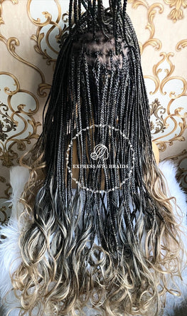 Knotless Curly- Rita - Express Wig Braids