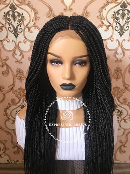 Medium Box Braids-Diva - Express Wig Braids