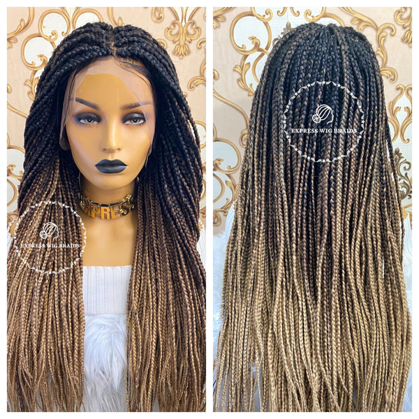 Braided ombré 2024 wig