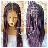Short Knotless Braid Wig-Briana Full Lace 3