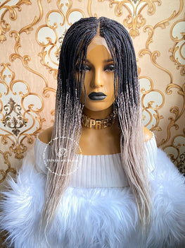 Short Micro Braids-Vivian - Express Wig Braids