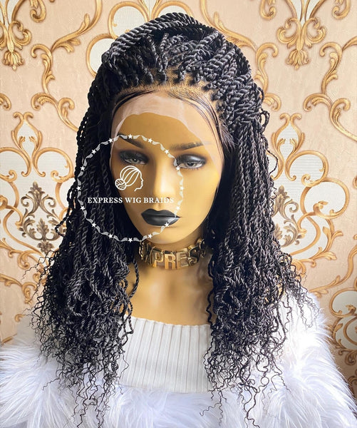 Celebrity lace store front spring twist wig