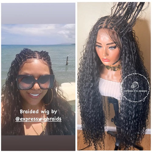 Lightweight Braided Wigs for Hair Thinning and Temporary Shedding