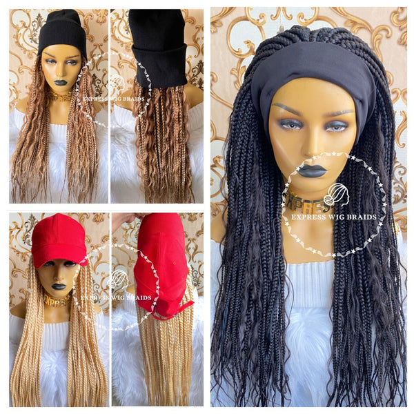 HEADBAND BRAID WIGS &amp; HAT WIGS