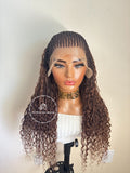 Human Hair Bohemian Cornrow Braids - Tameka