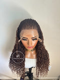 Human Hair Bohemian Cornrow Braids - Tameka