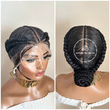 Four Feed In Cornrow Braids - Bailey