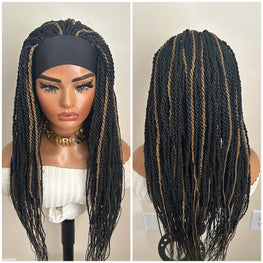 Headband Medium Twist Wig Arya-2