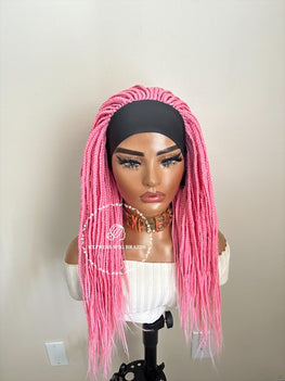 Headband Medium Braid Wig - Gloria