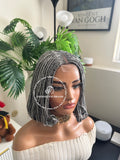 Cornrow Bob Braid Wig - Stacey 2