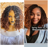 Spring Twist Closure Wig - Millie 1